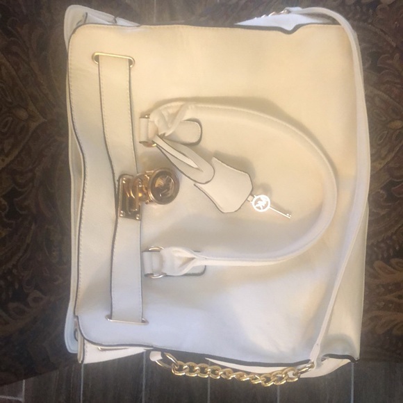 SOLD SOLD Michael Kors white Hamilton bag - Picture 7 of 11